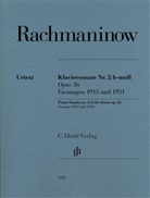 Sergej Rachmaninow, Sergej W. Rachmaninow, Dominik Rahmer - Sergej Rachmaninow - Klaviersonate Nr. 2 b-moll op. 36, Fassungen 1913 und 1931