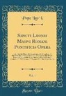 Pope Leo I. - Sancti Leonis Magni Romani Pontificis Opera, Vol. 1