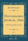 Friedrich Gentz - Historisches Journal, 1800, Vol. 2