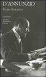 Gabriele D'Annunzio, A. Andreoli, G. Zanetti - Prose di ricerca
