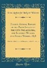 Penn Asylum for Indigent Widows - Fourth Annual Report of the Penn Asylum of the City Philadelphia, for Indigent Widows and Single Women, 1858