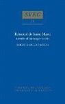 R.L. Myers, Robert Lancelot Myers - Remond de Saint-Mard