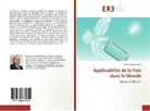 Henry Luketu Mbiya - Applicabilité de la Paix dans le Monde