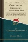 I. Buchanan Harris and Co - Catalogue of Choice New Crop Green Teas