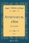 August Wilhelm Schlegel - Athenaeum, 1800, Vol. 3