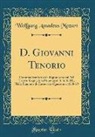 Wolfgang Amadeus Mozart - D. Giovanni Tenorio