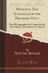 Adolf von Harnack - Marcion
