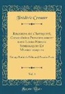 Frédéric Creuzer - Religions de l'Antiquité, Considérées Principalement dans Leurs Formes Symboliques Et Mythologiques, Vol. 4