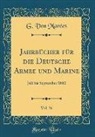 G. von Marées - Jahrbücher für die Deutsche Armee und Marine, Vol. 36