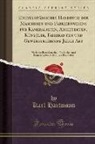 Karl Hartmann - Encyklopädisches Handbuch der Maschinen-und Fabrikenwesens für Kameralisten, Architekten, Künstler, Fabrikanten und Gewerbtreibende Jeder Art