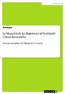 anonym, Anonym - La Situación de las Mujeres en la Novela del Celoso Extremeño