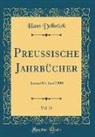 Hans Delbrück - Preussische Jahrbücher, Vol. 35