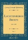 Georg Christoph Lichtenberg - Lichtenbergs Briefe, Vol. 2