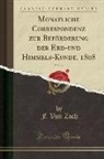 F. von Zach - Monatliche Correspondenz zur Beförderung der Erd-und Himmels-Kunde, 1808, Vol. 17 (Classic Reprint)