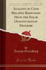 Joseph Greenberg - Analysis of Code Related Responses From the Solar Demonstration Program (Classic Reprint)