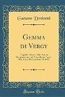 Gaetano Donizetti - Gemma di Vergy