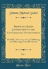 Johann Michael Sailer - Briefe aus Allen Jahrhunderten der Christlichen Zeitrechnung, Vol. 1