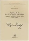 Paolo Orsucci - Quale è la via del vento? Appunti su Isidoro Moshe Kahn (1934-2004)