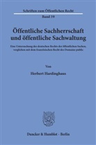 Herbert Hardinghaus - Öffentliche Sachherrschaft und öffentliche Sachwaltung.