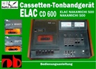 Uwe H Sültz, Uwe H. Sültz - Cassetten-Tonbandgerät ELAC CD 600 - Nakamichi 500 - Bedienungsanleitung