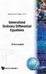 S Schwabik, Schwabik, Stefan Schwabik - Generalized Ordinary Differential Equations