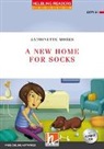 Antoinette Moses - Helbling Readers Red Series, Level 1 / A New Home for Socks, m. 1 Audio-CD
