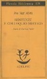 Allah Ibn Ata, C. Valdrè - Sentenze e colloquio mistico
