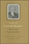 Louis D Brandeis, Louis D. Brandeis, David W Levy, David W. Levy, Melvin I Urofsky, Melvin I. Urofsky - Letters of Louis D. Brandeis