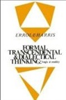Errol E Harris, Errol E. Harris - Formal, Transcendental, and Dialectical Thinking