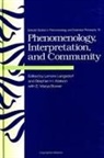 E Marya Bower, E. Marya Bower, Lenore Langsdorf, Stephen H Watson, Stephen H. Watson - Phenomenology, Interpretation, and Community