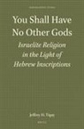 Jeffrey H Tigay, H. Tigay, Jeffrey H. Tigay, Jeffrey Tigay - You Shall Have No Other Gods: Israelite Religion in the Light of Hebrew Inscriptions