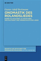 Gustav Adolf Beckmann - Onomastik des Rolandsliedes