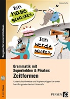 Vanessa Kurfiss - Grammatik mit Superhelden & Piraten: Zeitformen, m. 1 CD-ROM