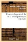 Antoine-Siméon-Gabriel Coffinières, Coffinieres-a - Examen du projet de loi sur la