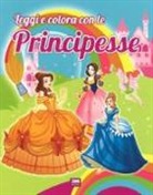 Leggi e colora con le principesse