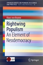 Klaus von Beyme, Klaus von Beyme - Rightwing Populism