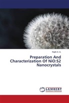 Rejith S G, Rejith S. G. - Preparation And Characterization Of NiO:S2 Nanocrystals