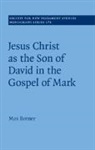 Max Botner, BOTNER MAX - Jesus Christ As the Son of David in the Gospel of Mark