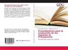 Mabel Gorrín Monzón, Raiz Ronda Hernández, Raiza Ronda Hernández - Procedimiento para la evaluación de los Ingresos al Presupuesto