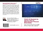 Francisco Novoa Muñoz - Tests de Bondad de Ajuste para la Distribución Poisson Bivariante