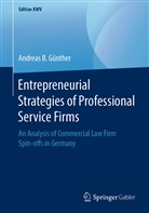 Andreas B Günther, Andreas B. Günther - Entrepreneurial Strategies of Professional Service Firms