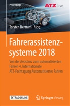 Torste Bertram, Torsten Bertram, Rolf Isermann - Fahrerassistenzsysteme 2018