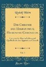 Rudolf Helm - Die Chronik des Hieronymus; Hieronymi Chronicon, Vol. 2