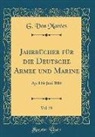 G. von Marées - Jahrbücher für die Deutsche Armee und Marine, Vol. 59