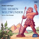 Frank Schwieger, Jens Carstens, Peter Kaempfe - Die sieben Weltwunder, 2 Audio-CD (Audio book)