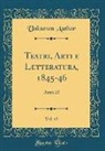 Unknown Author - Teatri, Arti e Letteratura, 1845-46, Vol. 43
