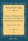 Hans Ostenfeldt Lange - Grab-und Denksteine des Mittleren Reichs im Museum von Kairo, Vol. 3