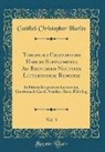 Gottlieb Christopher Harles - Theophili Cristophori Harles Supplementa Ad Breviorem Notitiam Litteraturae Romanae, Vol. 3