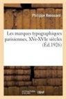 Philippe Renouard, Renouard-p - Les marques typographiques