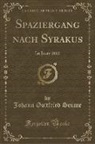 Johann Gottfried Seume - Spaziergang nach Syrakus